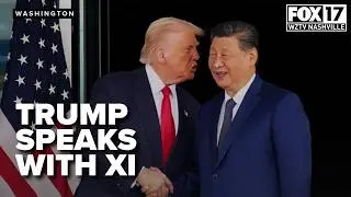 President Trump DISCUSSES IRAN with China's President Xi