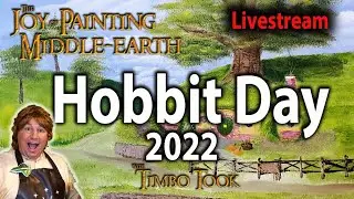 Hobbit Day 2022 | The Joy of Painting Middle-earth | The Green Dragon Oil Painting Tutorial