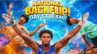 National Backflip Day Stream was a movie with @herodw @TannerWittNation @FrederickFlips 