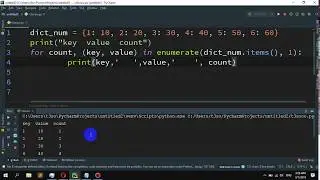 How to Get the key, value and item in a dictionary in Python