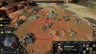 [2023.09.25] CoH 3 - DAK vs USF (Expert CPU) gameplay