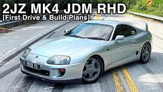 Imported Supra 2JZ MK4 JDM RHD 1993 [ First Drive, Build Plans & Revs ]