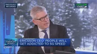 See no one ahead of us in 5G race, Ericsson CEO says