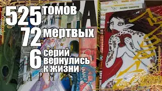 Обзор моих коллекции манг на июль 2020 год. || 525 томов ||  My manga collection