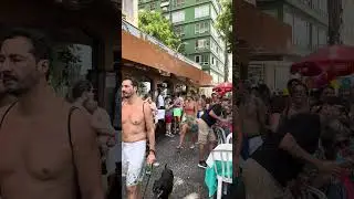 🇧🇷 Popular event, Copacabana, Rio de Janeiro #shorts