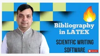 Bibliography in LATEX || Scientific Writing Software || TexStudio