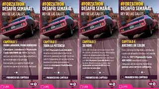 🚗FORZA HORIZON 5 Oto&ntilde;o Serie 55 Desaf&iacute;o Semanal Forzathon REY DE LAS CALLES🚔🚨