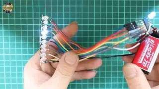 DIY IDEAS | Super Led Chaser with RGB Effect