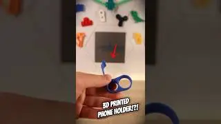 3D Printed Finger Phone Holder!?!?