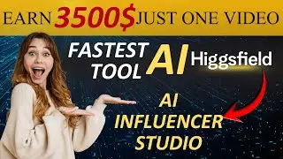Create your Influencer with AI Influencer Studio by Higgsfield || Higgsfield ai ||AI video generator