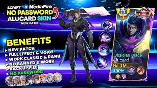 NEW Script Skin Alucard Legend No Password Mediafire | Full Effect & Voice - New Patch | MLBB