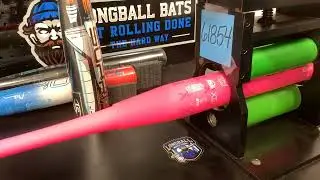 LongballBats.com Heat Rolling a 2025 BoombahPure Breast Cancer Awareness Bat, M3B0-6123 61854 B76