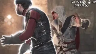 Assassin's Creed 2 Ezio's Hidden Blade Combat & Free Roam