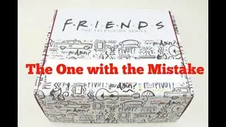 Friends TV Show Winter 2019 Subscription Box - The One with the Mistake