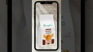 Premium Pumpkin Powder | For Soups, Bakery, Snacks & More | Dehydrated & Natural | De'Hydra