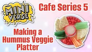 Miniverse NEW Cafe Series 5 Еда — Приготовление хумуса