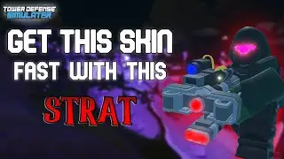 How to beat unknown garden map with NST in hardcore|| get railgunner skin in TDS