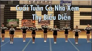 V260 : Cuối tuần cả nh&agrave; đi xem Thy biểu diễn cheer ở trường.