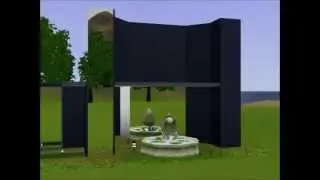 Sims 3 - Testing SimLogical Mirror Columns for Mirror Walls