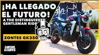 🔆¡PRIMERA y ÚNICA en México!/ Zontes GK350 en el Distinguished Gentleman Ride 2022 * Review [P29]