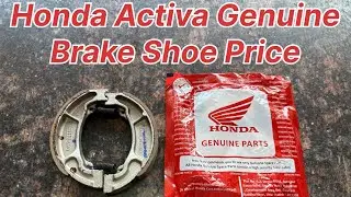 Honda Activa All model Brake shoe price #honda All bike brake shoe price #Honda Genuine parts 👌