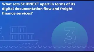 What sets Shipnext apart in terms of its digital documentation flow and freight finance services?