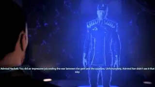Mass Effect 3 - hidden dialogue / Hackett mentions Xen