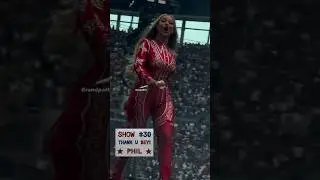 Beyonce reaction to a tan went to 30 show of her✨🐝 #beyhive #beyonce #cowboycartertour