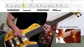 THAT Robert Trujillo Bass Solo w/ Tabs (Sydney 2004)