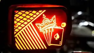 splendor back light sticker