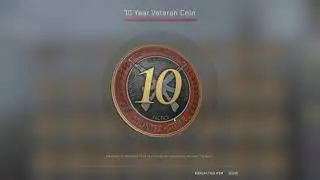 10 Year Veteran Coin CSGO