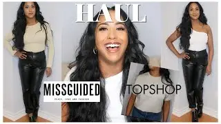 SPRING TOPSHOP & MISSGUIDED TRY ON HAUL | 2020