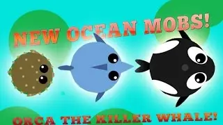 Mope.io Orca - The Killer Whale (Mope.io First Orca Gameplay!)