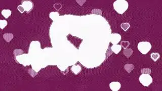 4K EKG Heart of Hearts Wave Netting Texture Pink White Copyright Free Stock Footage Free Download