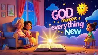 God Makes Everything New | Creation Song Story | A Beautiful Bible Story for Kids | Genesis 1:1&ndash;5