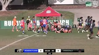 U16'S Preliminary Final, Redbank Plains Bears Vs Springfield Panthers at North Ipswich.