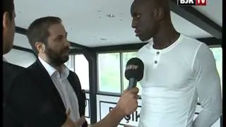 Demba Ba, BJK Nevzat Demir Tesisleri'ni Gezdi