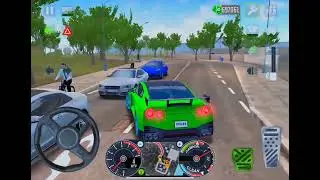 Realistic Nissan GT-R Car Crazy UBER Driving 🚖✨ - Taxi Car Simulator: EVO - Android/iOS Gameplay