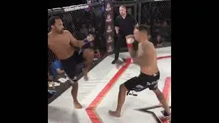 Gabriel Pacheco Dolce vs Aaron Hamilton MMA KO!