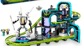 Build the LEGO City Robot Roller Coaster with me!