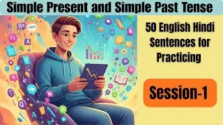 Simple Present/ Simple Past Tense &ndash; 50 Daily Conversation  Session&ndash;1 #speakingeveryday #englishhacks