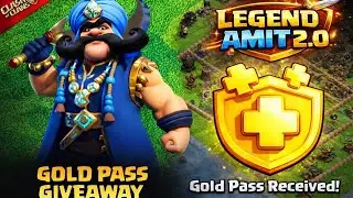 Win a FREE January 2026 Discount Gold Pass In CoC | Gold Pass GIVEAWAY | @LegendAmit20 