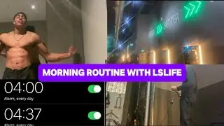 A productive and disciplined morning routine with LSlife/gym sessions,glow ups,getting better!!!!