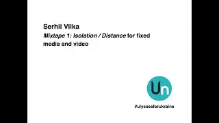 Serhii Vilka &ndash; Mixtape 1: Isolation/Distance (2020)
