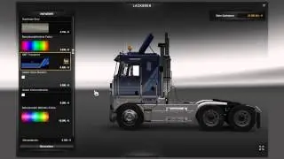 Kenworth k100 + US Trailer v 1.2 ETS2 Mod v1.15