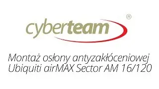 Ubiquiti airMAX Sector AM 16/120 osłona antyzakł&oacute;ceniowa