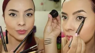 Como delinear los ojos + Tipos de delineadores | KAROMAKEUP |