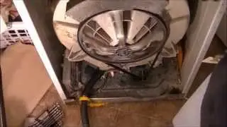 Front Load Washer Bearing Check, Motor And Drum. Frigidaire Gallery