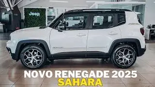 NOVO JEEP RENEGADE 2025 SAHARA - O NOVO 4X2 TOPO DE LINHA