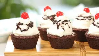 Brownie Bowl Ice Cream Sundaes & Ultimate Iced Mochas